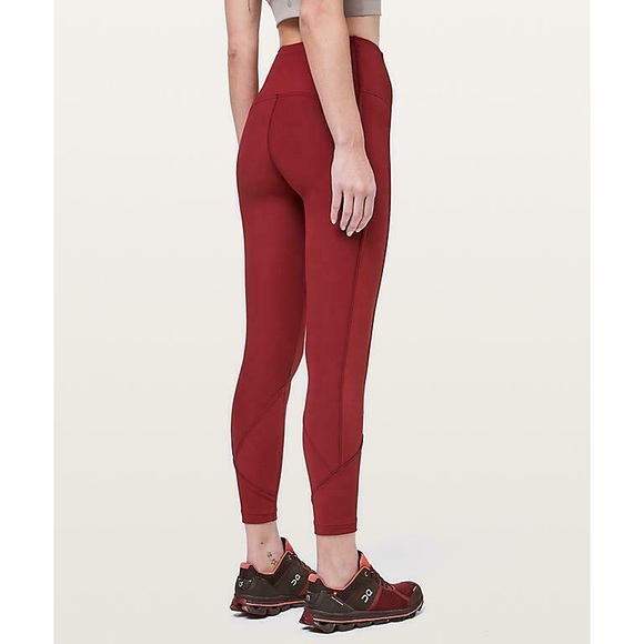 Lululemon Daily Lineup 7/8 Tight *25"
Dark Sport Red - Picture 4 of 11